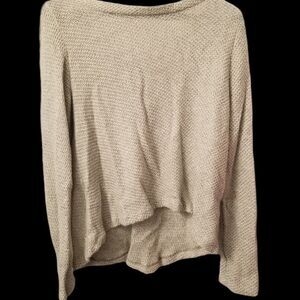Chlsea Sky Women's Lace Up Sweater